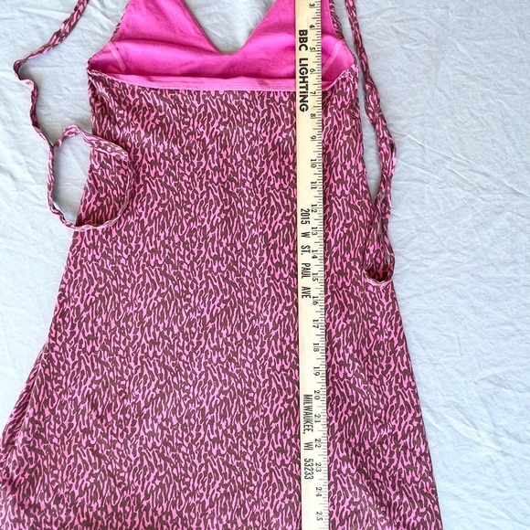 Vintage Victoria Secret Sexy Bra Top Halter Swim Suit Cover Up Dress - Picture 13 of 16